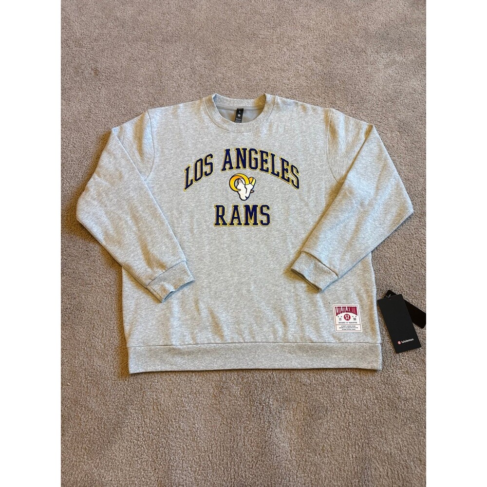 Los Angeles Rams Lululemon NWT Crewneck Sweatshirt Size XL
